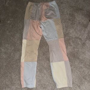 Obey Multicolor Patchwork Pants